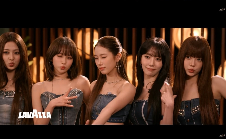 르세라핌 美 NBC 'America's Got Talent' 공식 유튜브 채널 영상 캡처/사진=쏘스뮤직