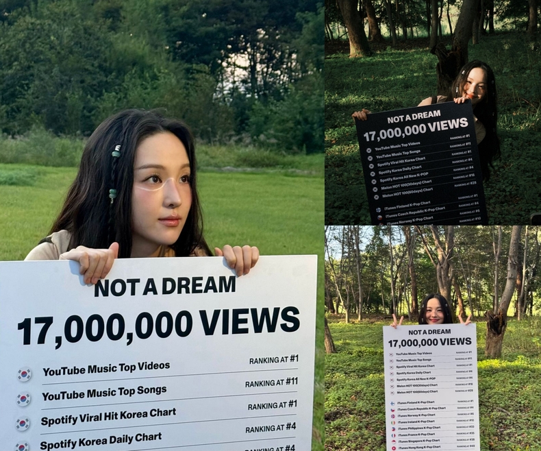 송소희, 자작곡 'Not a Dream' 라이브 클립 1700만 뷰 돌파/사진=매직스트로베리사운드