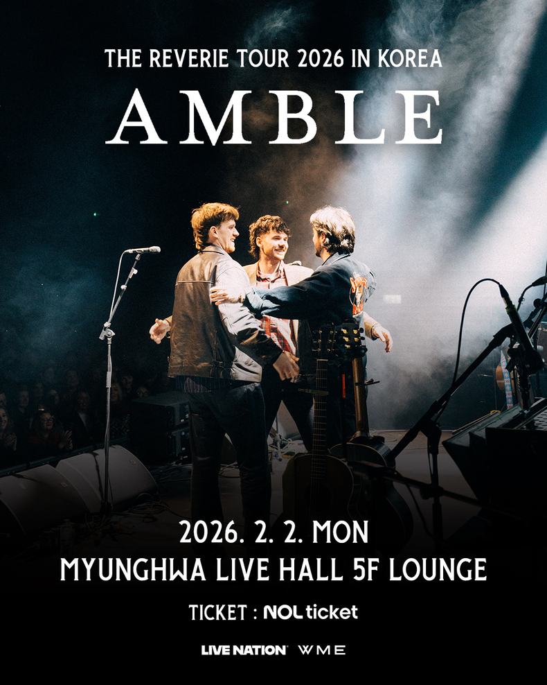 앰블(Amble) 내한공연 포스터/사진=라이브네이션코리아