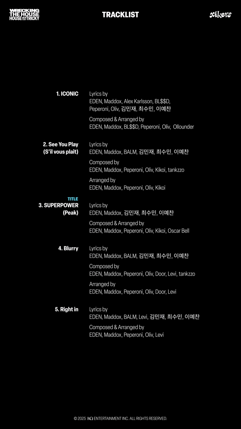 싸이커스, 미니 6집 트랙리스트 공개...타이틀곡은 'SUPERPOWER'/사진=KQ엔터테인먼트