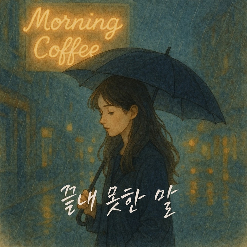 모닝커피(Morning Coffee), 15일 싱글 ‘끝내 못한 말’ 공개/사진= Winner J