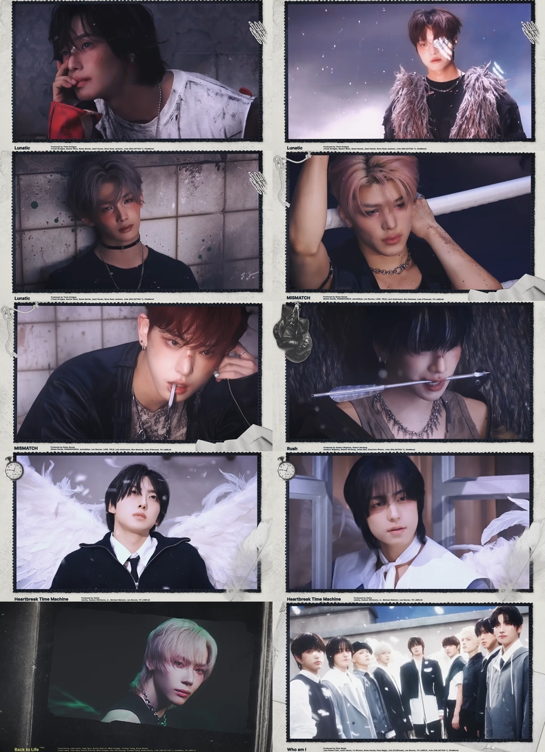 앤팀 'Back to Life' 하이라이트 메들리 갈무리/사진=YX 레이블즈