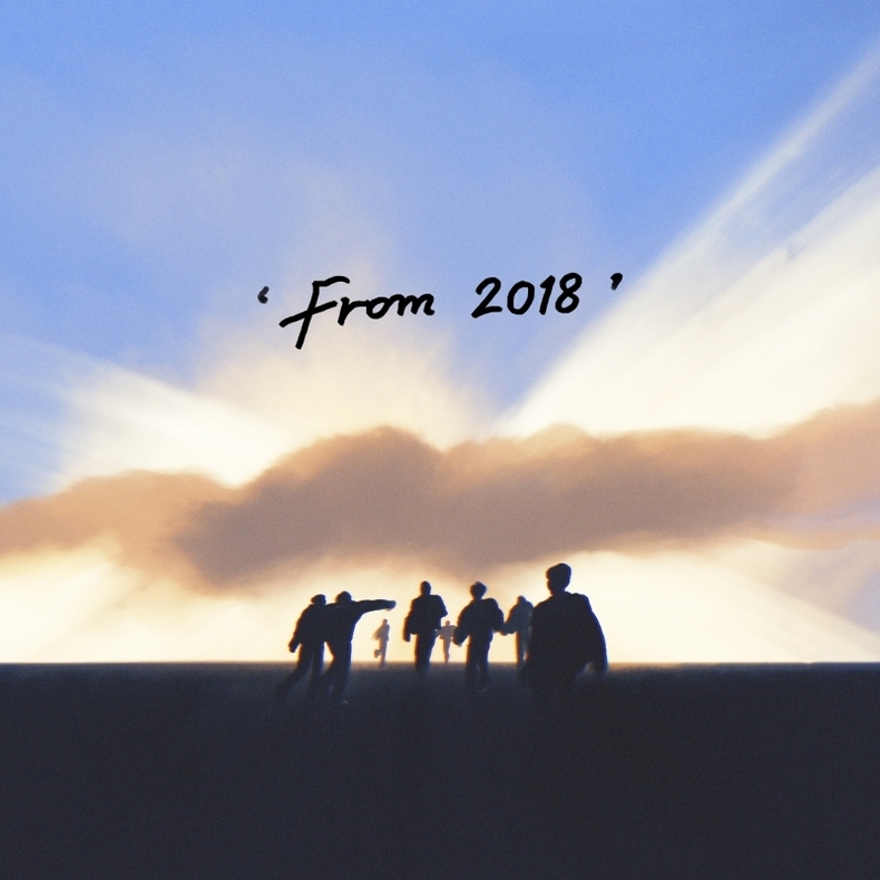 에이티즈 ('From (2018)' 커버/사진=KQ엔터테인먼트