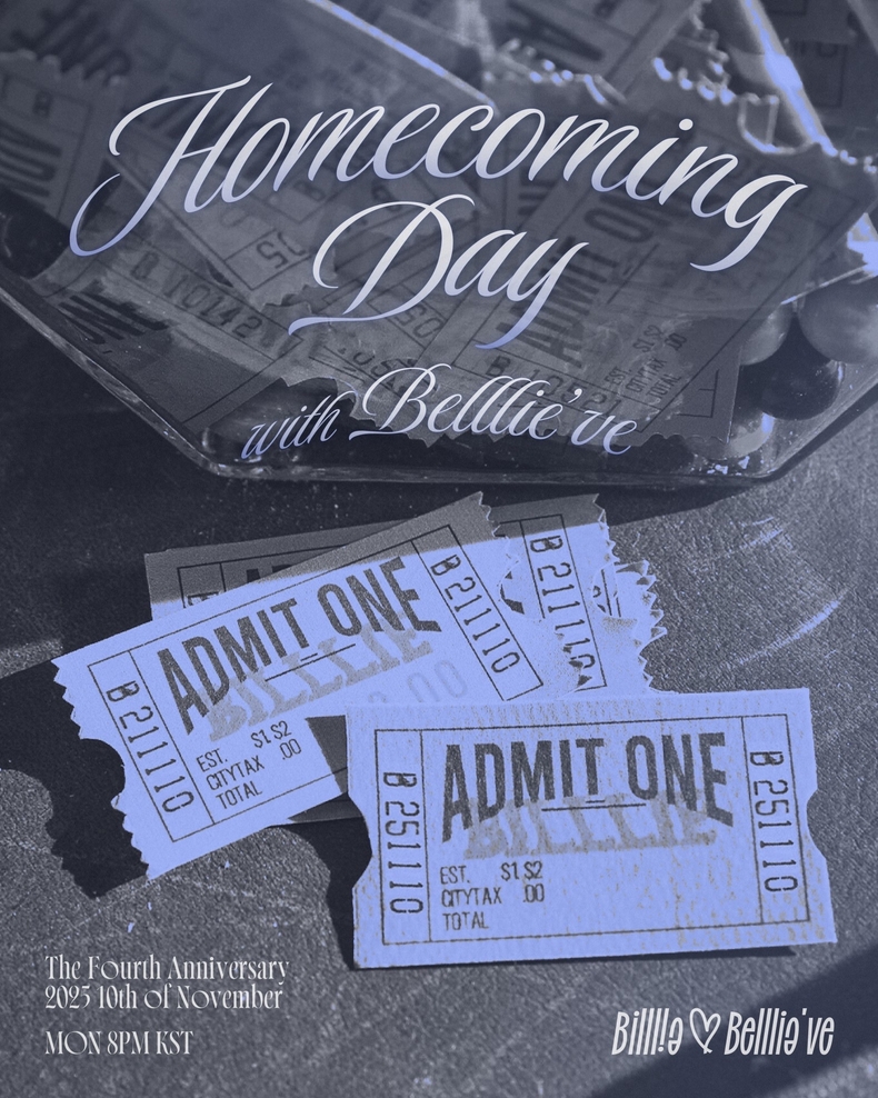 빌리 팬미팅 'Homecoming Day' 포스터/사진=미스틱스토리