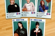 르세라핌, 미국프로농구 홍보대사 '프렌즈 오브 더 NBA' 발탁