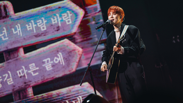엑소 수호, 멜론 라이브 공연 & 성수동 버스킹서 다채로운 무대