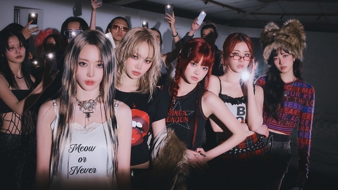 르세라핌 ‘1-800-hot-n-fun’, 스포티파이 1억 스트리밍 돌파