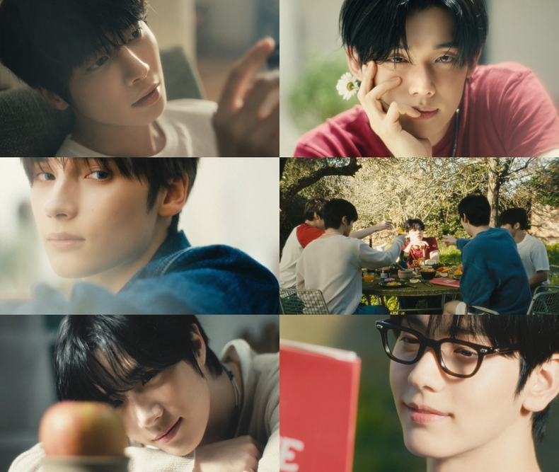 투모로우바이투게더 'Love Language' MV 티저 갈무리/사진=빅히트 뮤직 