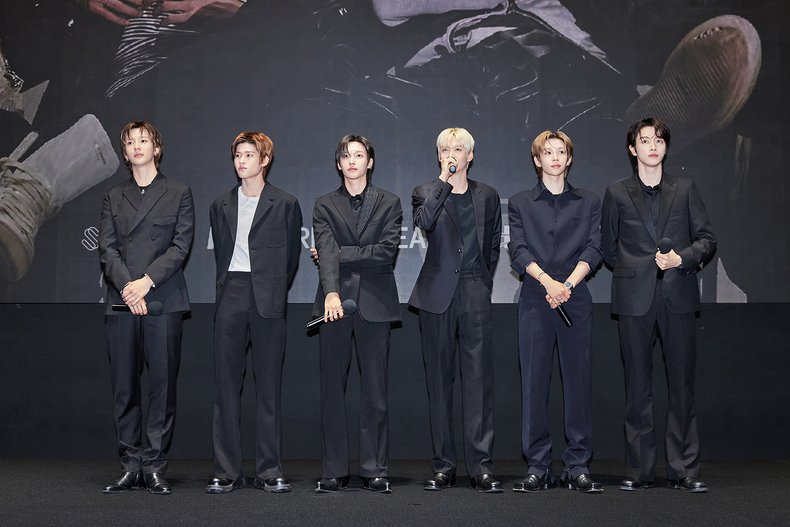라이즈 첫 정규 앨범 'ODYSSEY' 프리미어 현장 모습/사진=SM엔터테인먼트