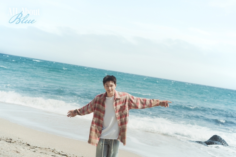 육성재, 19일 미니 1집 'All About Blue' 발매/사진=아이윌미디어