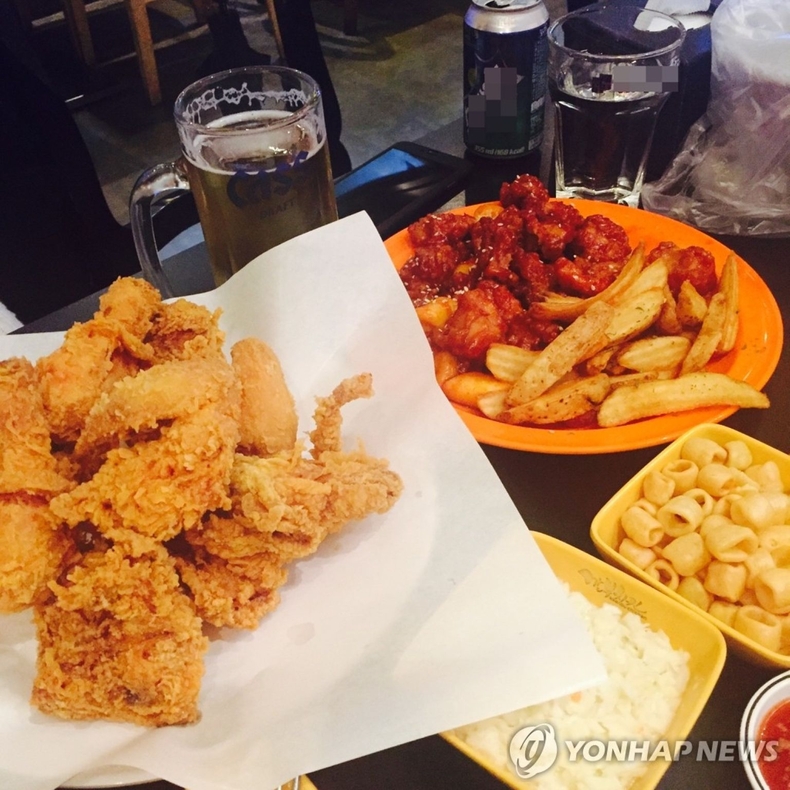 치킨과 맥주 
