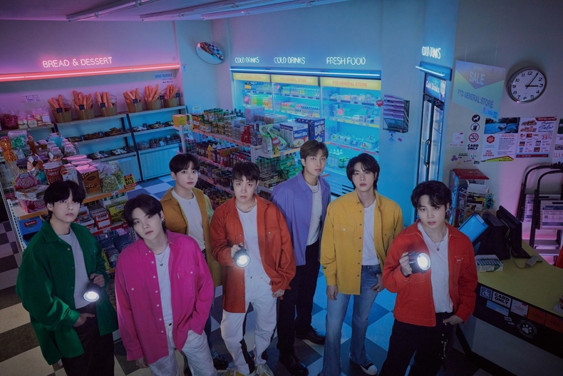 방탄소년단 라이브 앨범 PTD 발매/사진=빅히트 뮤직