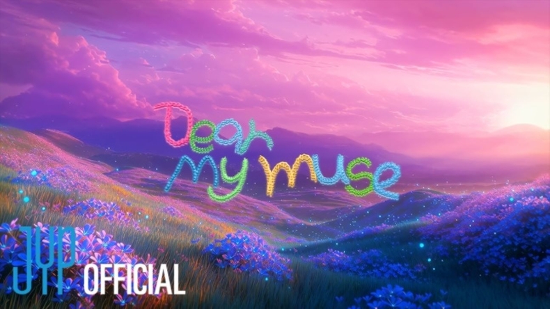 JUN. K 새 미니 앨범 'Dear my muse' 로고 트레일러/사진=JYP엔터테인먼트