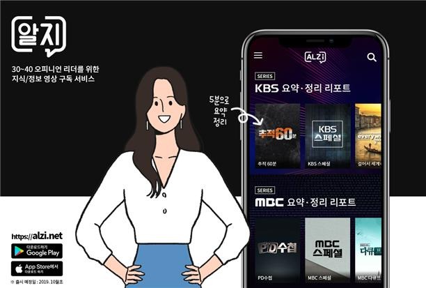 사진=지식정보 영상 구독 서비스 ‘알지’ 서비스 이미지